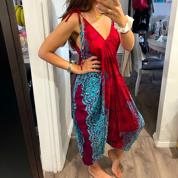 Boho mandala jumpsuit - Picture 7 of 8